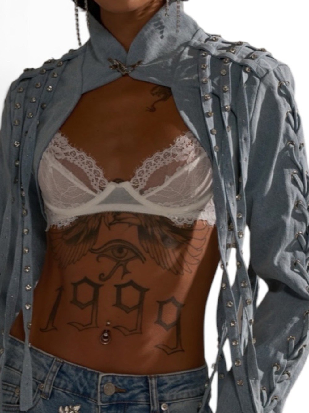 🔥🔥AKIRA BOLERO DENIM SIZE XL